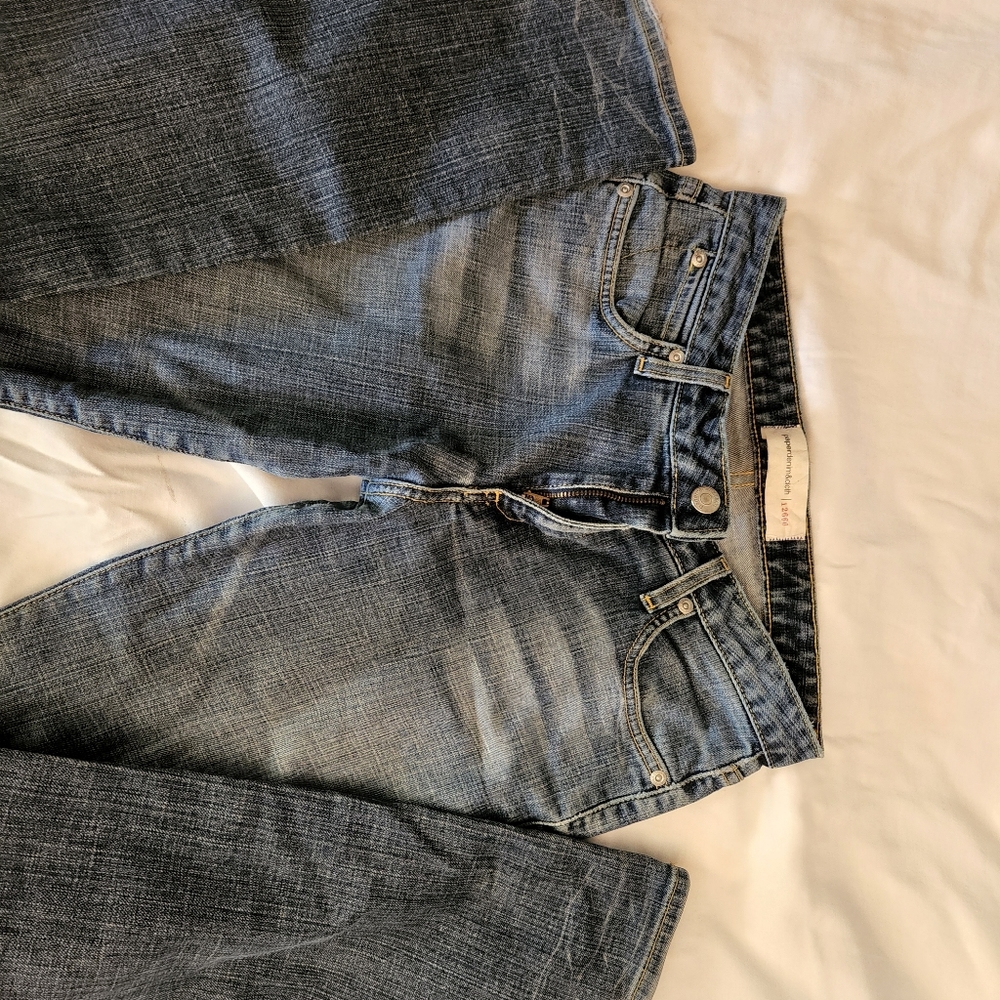 Paper Demin & Cloth straight leg jean with light distressed look